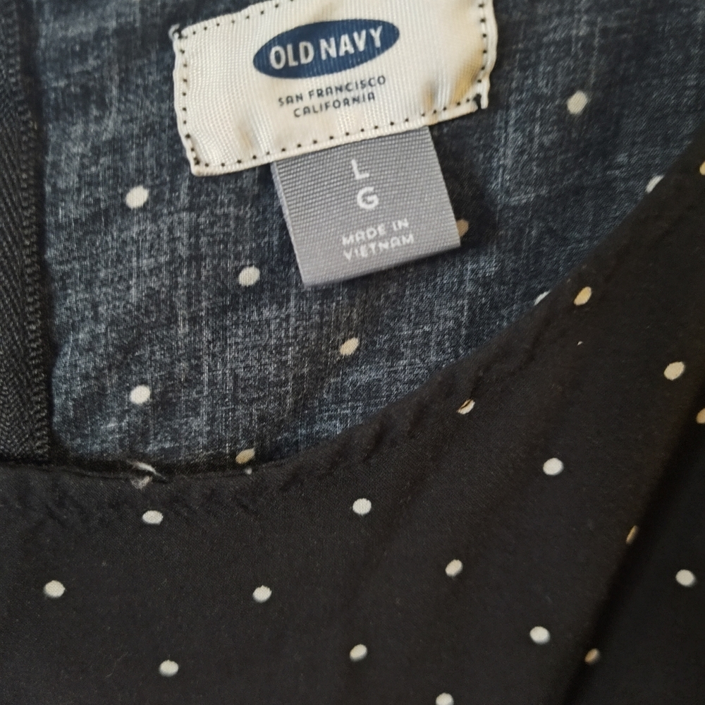 Old Navy Polka Dot Dress Size L - Picture 5 of 5
